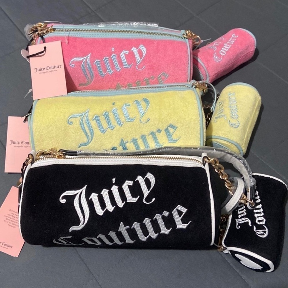 Juicy Couture Bags - Pink, Yellow, Black